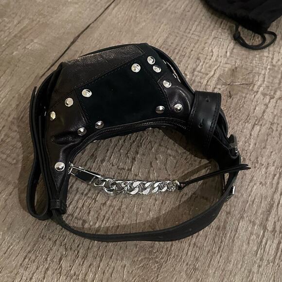 Zadig & Voltaire Le Cecilia Patchwork Stud Bag. - Picture 8 of 9